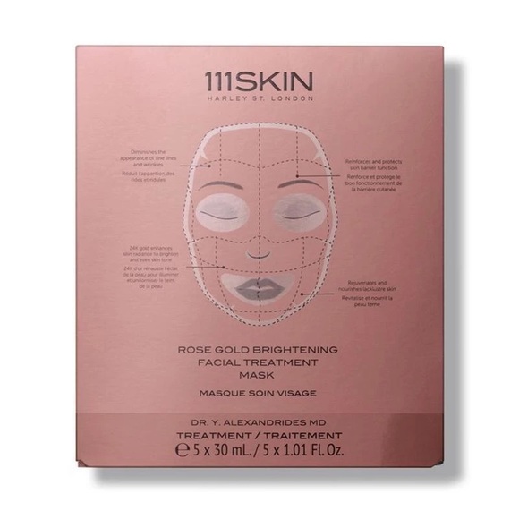 111skin rose gold brightening masks (5)